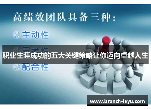 职业生涯成功的五大关键策略让你迈向卓越人生