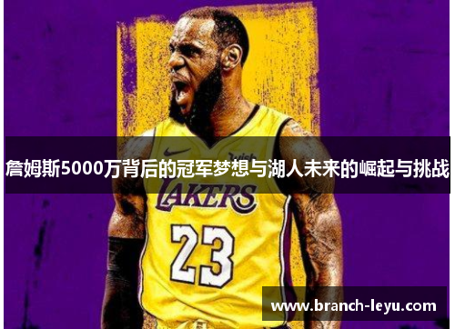 詹姆斯5000万背后的冠军梦想与湖人未来的崛起与挑战