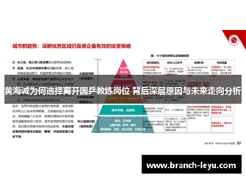 黄海诚为何选择离开国乒教练岗位 背后深层原因与未来走向分析
