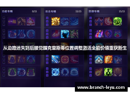 从边路迷失到后腰觉醒克里斯蒂位置调整激活全能价值重获新生